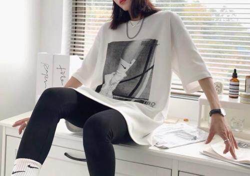 2021春季韩版T,女装,曼希野