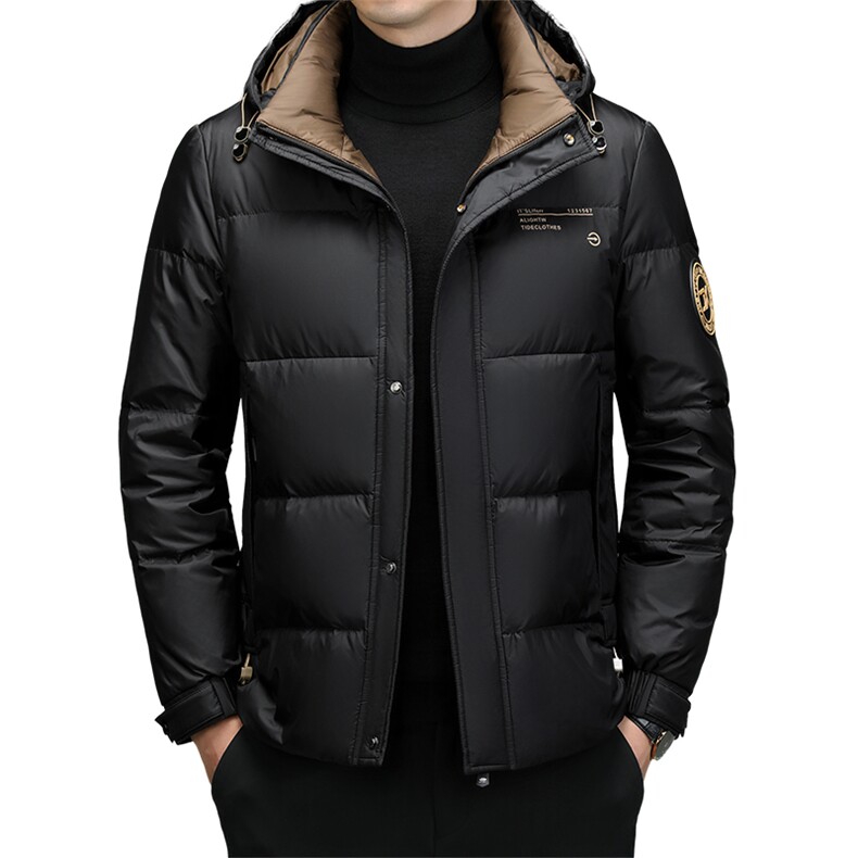 CSYR99243钱塘2020-2厚款时尚休闲冬季新款中年男士羽绒服P275,男装羽绒服,钱塘207-2