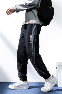 7XL-M加肥加大码港风卫裤男2023春夏季新款胖子休闲束脚裤控价79图片