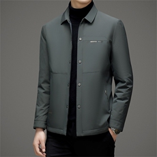 L730钱塘2020-2商务休闲厚款百搭冬季简约中年男士羽绒服P190，男装羽绒服，钱塘207-2