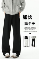 秋季瘦高个子加长休闲裤男直筒阔腿188cm115运动裤宽松KZ030P55，男装休闲裤，电商B312