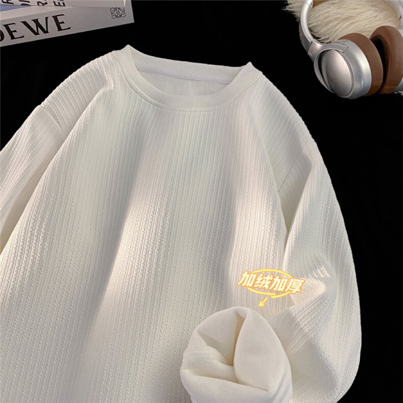 2025HT24822加绒摆拍真超绒圆领长袖T恤M-5XHT241066-特P35，男装T恤，电商A022