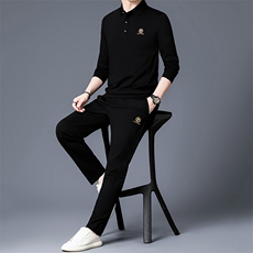 HP2025秋冬款男士运动休闲套装衬衫领大货一件，男装衬衫，电商B360A（原721A）