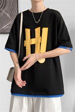 夏季新款男士短袖T恤港风时尚舒适百搭青春帅气潮牌TC3129-P30，男装T恤，星座717