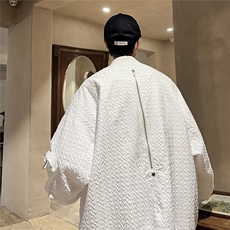 港风夹克男潮牌大皂风夹克男女情侣大码工装外套JK8743P100控138，男装夹克，星座226-1