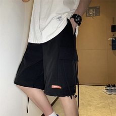 百搭五分裤宽松潮牌ins外穿宽松港风男夏季韩版五分裤K360-P28，男装休闲裤，星座512-2