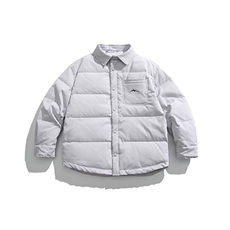 外27-2日系工装衬衫夹克羽绒服90白鸭绒(新标）YR05-P195，男装夹克，新杭派外27-2