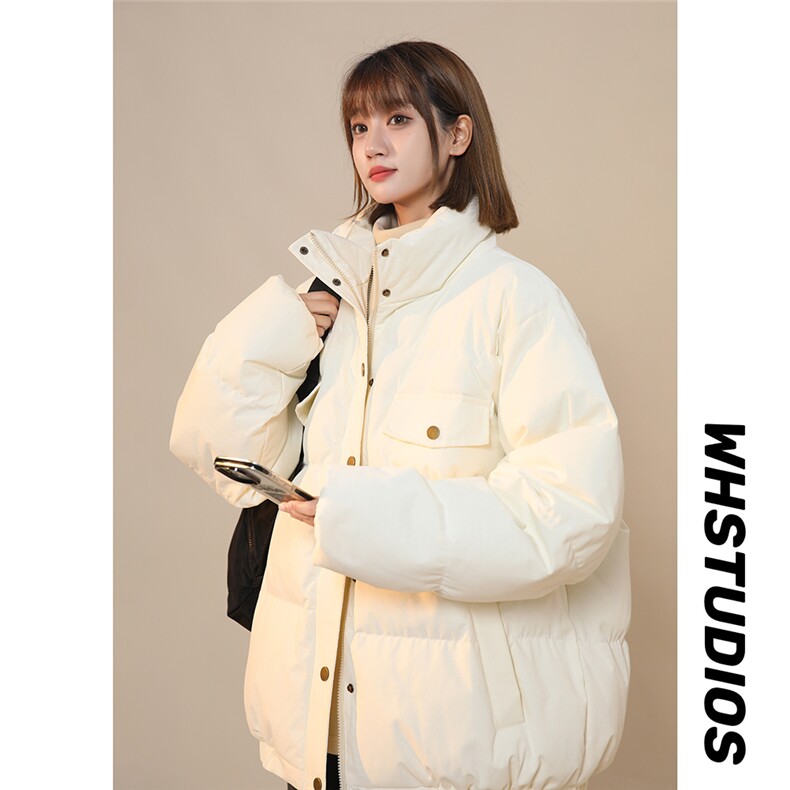 2025韩版西海岸oversize港风中性羽绒棉服重磅A170-M872-TP60，女装棉衣/棉服，电商A170