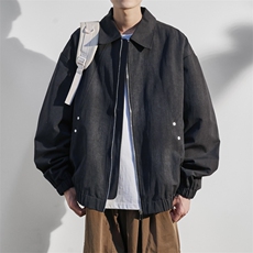 JK8865-P78L-9XL2025秋冬新款大码翻领夹克外套控128，男装夹克，星座109