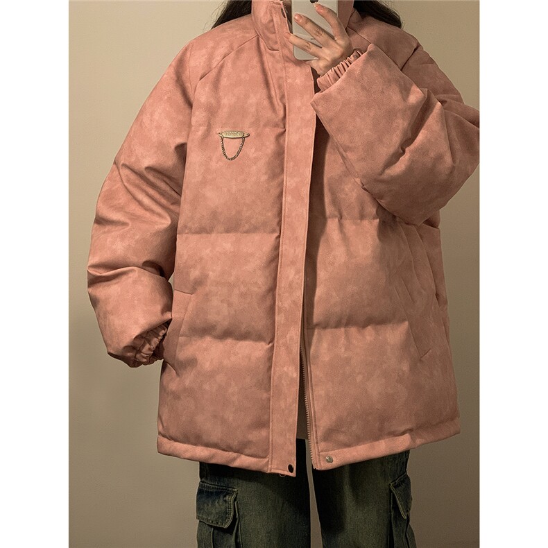 2025中性PU皮复古做旧金属设计棉衣男MY77102P130控198，男装棉衣，星座227-7