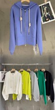 现货：春季新款连帽卫衣外套，女装卫衣/绒衫，FU