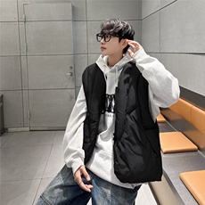 秋冬cleanfit美式街头宽松马甲叠穿无袖背心外套-MJ151，男装背心/马甲，星座1002-2