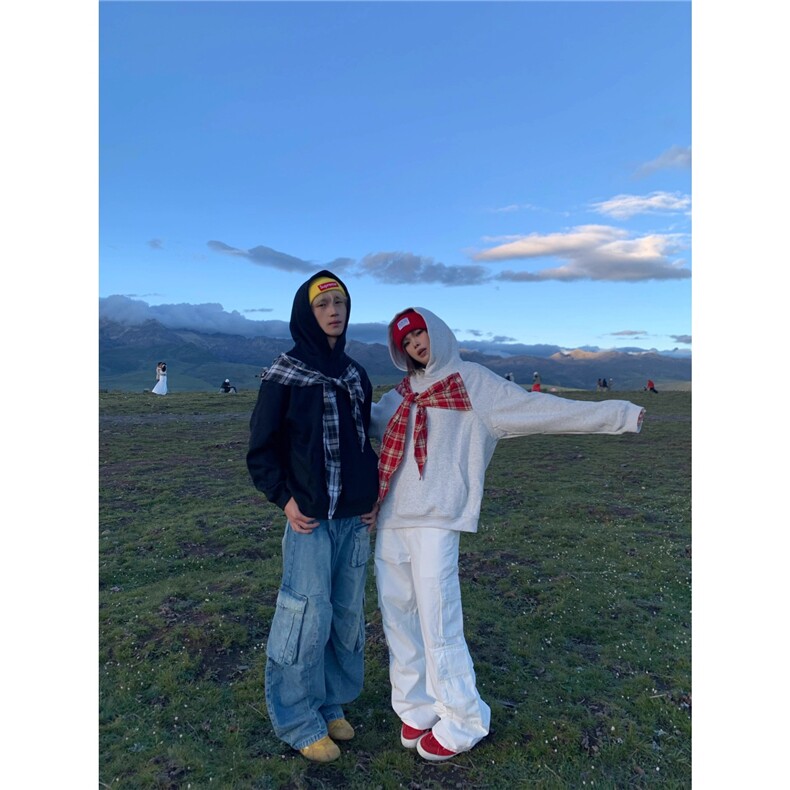 秋季日系简约流行卫衣时尚潮流新款WY030-P47,男装卫衣,星座208-5