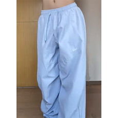 爵士舞条纹裤子男女垂感宽松工装裤直筒休闲阔腿裤夏k3002-p55，男装休闲裤，星座601-1