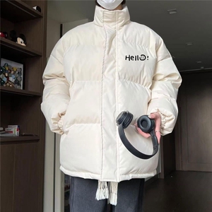 羽绒服男款小众2025冬季新款时尚设计感面包服防寒防水保暖外套图片