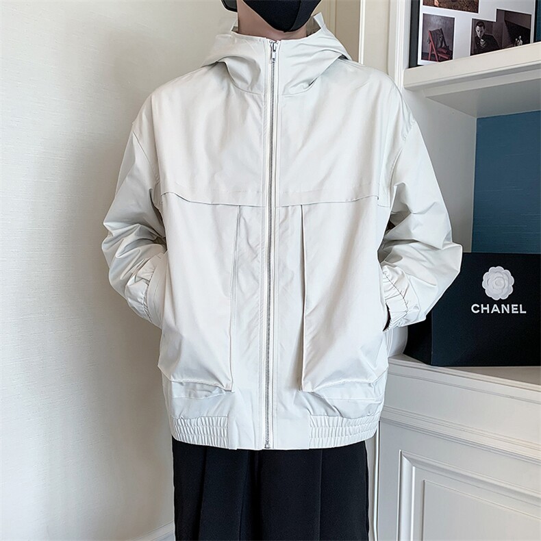23年春秋季冲锋衣夹克男潮牌宽松登山服外套,男装夹克,电商A210