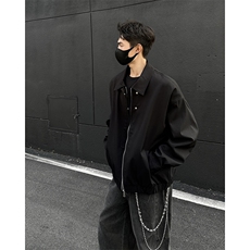 【现货】JK1023-P53特控88大码设计感夹克短款外套，男装夹克，电商D232