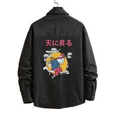 CS15012-P38长袖衬衫男士大码宽松衬衣男寸衫男寸衣，男装衬衫，电商A040A