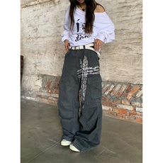 1506-1/KB2281/P62欧美复古休闲工装裤春季男女高街ins潮小众百搭，男装工装外套，星座1506-1
