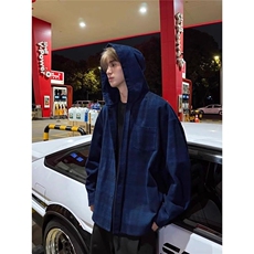 长袖衬衫日系港风ins宽松衬衣男生夏季潮流百搭休闲外套CSS701P75，男装衬衫，电商D256-2(原A064-2)