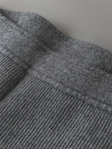 2025年秋季新款百搭女士女羊绒抽条裤图片