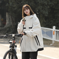 新款现货户外连帽夹克男冲锋衣外套JK810-P80，男装夹克，星座1204-3