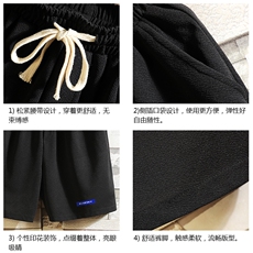 MK37202-P15冰丝短裤男士大码宽松休闲五分裤男运动中裤砖墙，男装休闲裤，电商A040A
