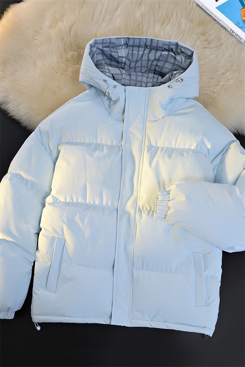 主推冬季clean棉服加绒加厚连帽短款棉衣男女HZ8812-特P67不议价,男装棉衣,星座610B-1