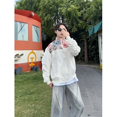 美式立领拼接款夹克，A061-AJ01621-特P55-视频截图，男装夹克，电商A061