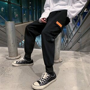 港风  冬男士工装裤大码休闲裤QT910 98%棉 2%纤维图片