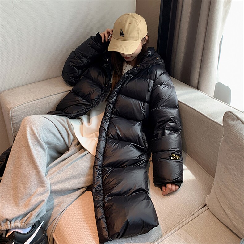 棉服女中长款过膝棉衣冬季韩版新款黑金加厚棉袄情侣外套C400-110,男装棉衣,星座911-2(原星座613-2）