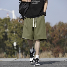 舒适垂感潮流卫裤男宽松弹力华棉直筒短裤XD1716特批29，男装休闲裤，星座718