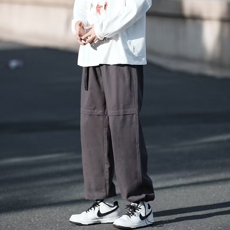 男秋季新款港风休闲裤纯棉工装裤A728P38,男装休闲裤,星座1116-2