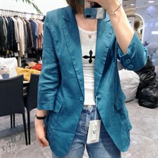 春季亚中袖西装，女装西装，维茜