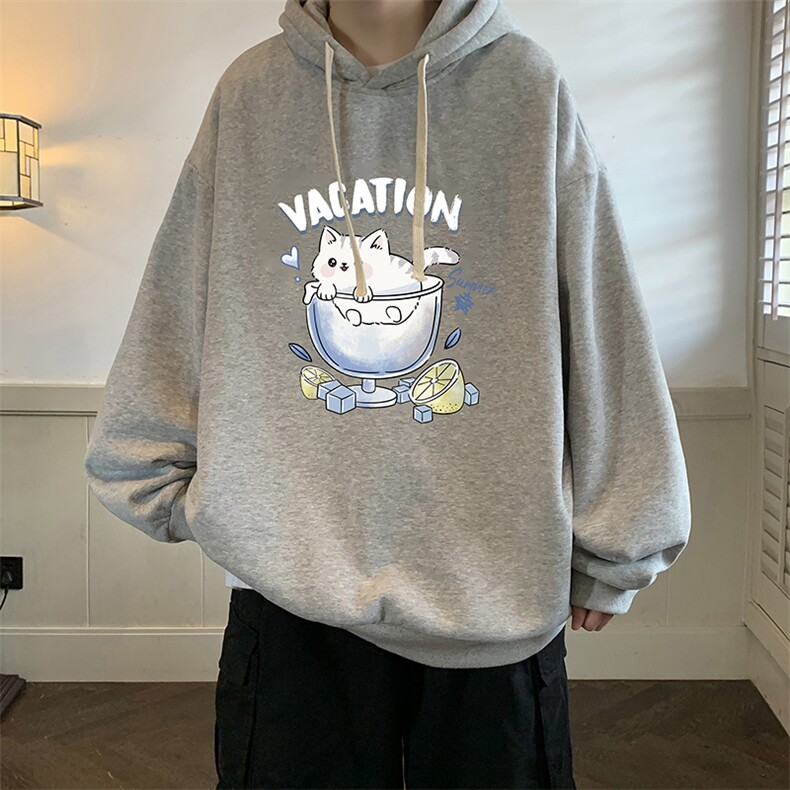 连帽卫衣男大码胖子帽衫大号运动服WY2408-P35,男装卫衣,电商A040