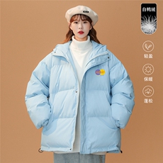 中性2026冬装新款印花百搭白鸭绒羽绒服外套YR137P225控298，男装羽绒服，A247A