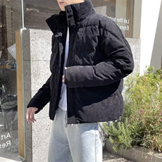 新款立领棉衣男冬季加厚棉袄外套韩版潮流宽松潮牌面包棉服MA19，男装棉衣，星座1116A-2（原606A-1）
