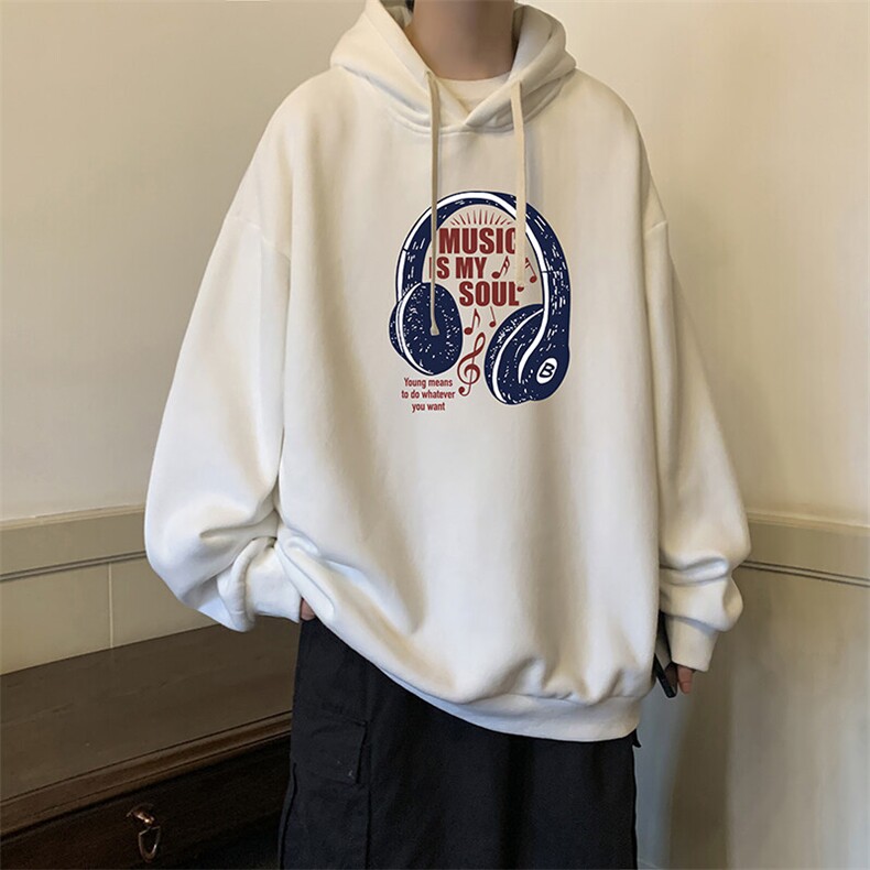 连帽卫衣男大码胖子帽衫大号运动服WY2422-P35图片