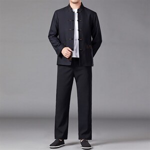 BAMJ-7108Y钱塘2020-2中年男士商务休闲百搭简约春秋套装P270图片