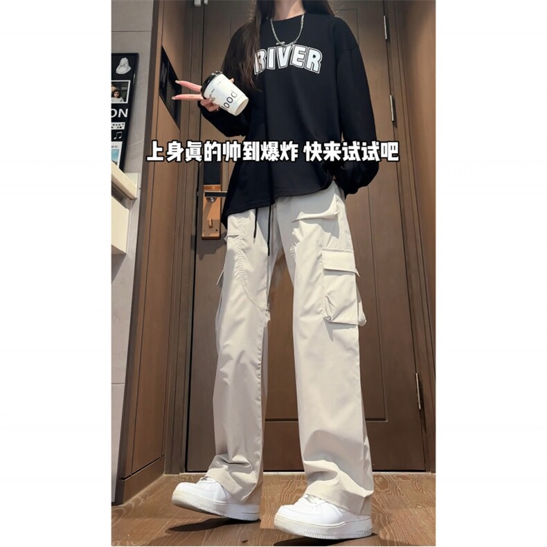 深度库存跑量春夏拖地裤休闲长裤子宽松工装裤子K2021-特P30，男装工装外套，电商A099