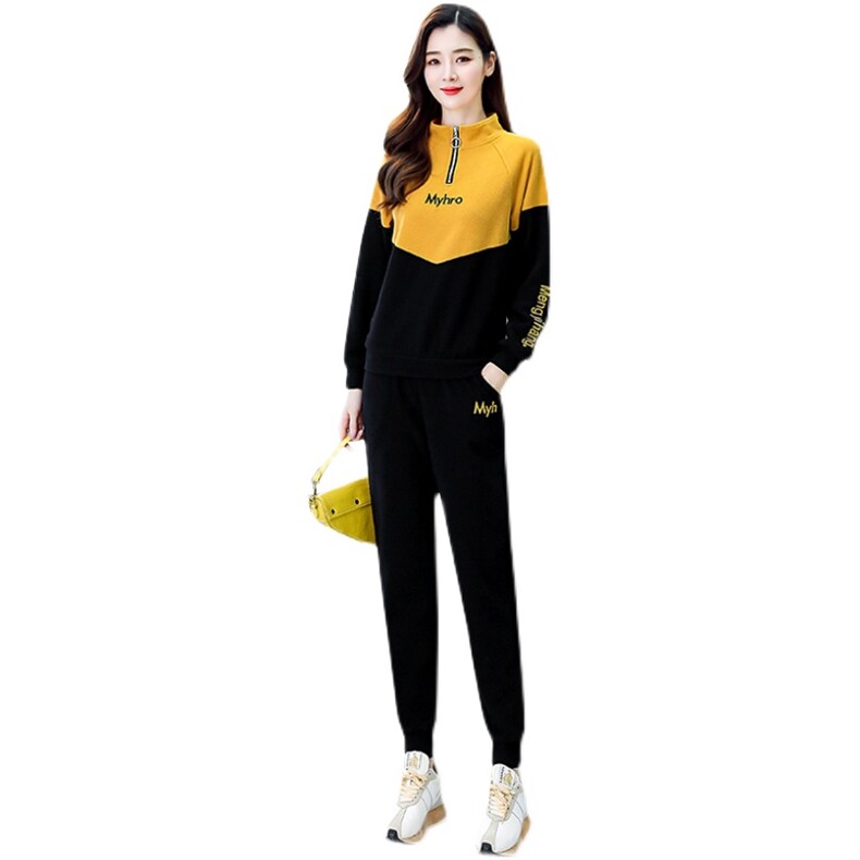 2025秋装新款女装两件套秋季时尚刺绣休闲套装20315FKW图片