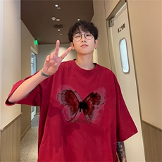 DT426-特批19控38220g纯棉美式夏季短袖t恤男，男装T恤，电商B370