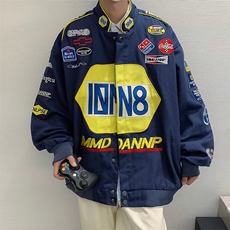 男秋季新款全刺绣夹克外套机车J8816P70，男装夹克，星座1116-2