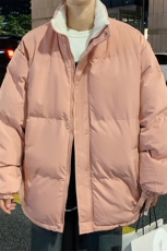 ！2023秋冬新款男士加绒加厚纯色棉衣百搭棉服外套MY100特P75，男装棉衣，电商B220