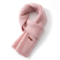 2026年秋季时尚百搭通勤简约休闲儿童围巾，围巾，臻歆羊绒