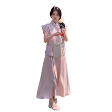 【新款现货】重工粉色风套装裙088-6621P135K188，女装套装/套裙，2C088