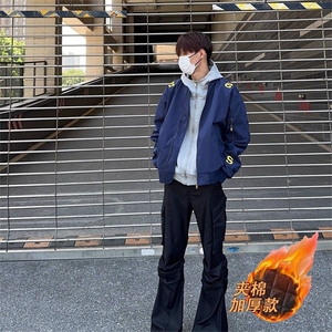 潮牌街头棒球服外套男士春秋季2025新款潮流休闲夹克男女宽松百搭图片