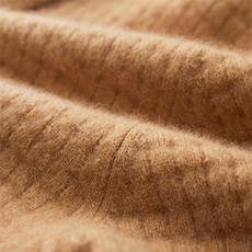 2025秋冬百搭时尚简约翻领小方格系扣开衫针织衫，男装羊绒套衫，盛欣羊绒