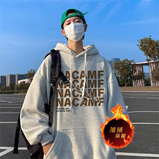 500克重磅秋冬美式加绒加厚卫衣外套DL1607常规特P35加绒特40，男装卫衣，电商A486