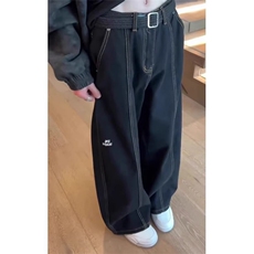 有货。牛仔裤男春季美式高街vibe裤子阔腿裤RK3399-P41，男装牛仔裤，星座412-3